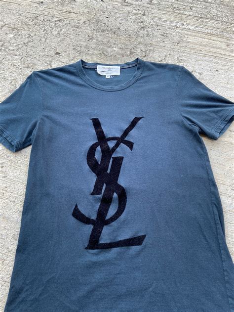 ysl logo t-shirt|rehab ysl shirt.